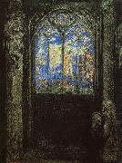 Odilon Redon Stained Glass Window oil painting artist